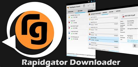 Designed for Android version 4. . Rapidgator downloader